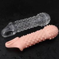 Leten Condón Extensor Reutilizable para Retrasar la Eyaculación, Sexual, Duro, Rugoso, Gran Placer, para Hombres, Juguetes Sexuales - details 4