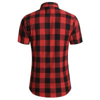 Camisa de Verano de Doble Bolsillo a Rayas Talla Grande Estilo Casual de Negocios para Hombres - details 50