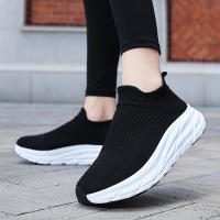 Taburete ultraligero tejido para mujer, zapatos deportivos ultraligeros de gran tamaño, ideal para primavera y otoño - details 7
