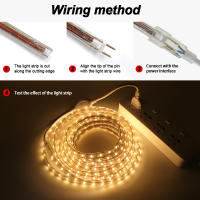 GAHADA Luz de Tira LED Flexible Impermeable 60leds/m Tinta de Alimentación - details 1