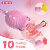 Empaque privado SEX Sucker Estimulador de pezones Clítoris Movimiento de dedo Vibrador de punto G Masturbador femenino Juguete sexual para mujeres - details 0