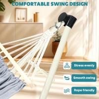Hamaca y Silla de Algodón Anyoo Portátil Soporte Plegable para Uso Interior y Exterior - details 9