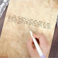 50 hojas de papel de escritura de papelería Vintage, papel de carta para álbum de recortes literario clásico Simple, papel de dibujo, manualidades DIY - details 1