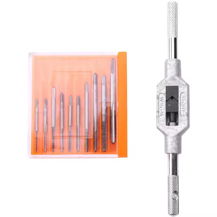 Mini juego de machos de roscar de mano, M1, M1.2, M1.4, M1.6, M1.7, M1.8, M2, M2.5, M3, M3.5, 11 unidades por lote - 1