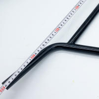 TAOZIK 22,2 590 mm Manillar BMX de acero al carbono Barra de mango de mariposa - details 2