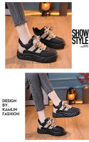Nuevos zapatos de pan con suela gruesa, deportivos y de ocio, zapatos de tabla versátiles de moda para aumentar la altura - details 5