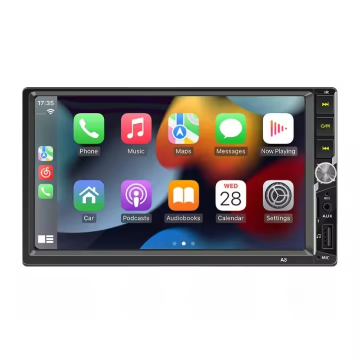 2 Din estéreo para coche 7 pulgadas MP5 reproductor de vídeo Universal 2Din Radio de coche Central Multimedia Inalámbrico - 1
