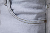 Pantalones de mezclilla lavados personalizados para hombre, Pantalones rectos ligeramente elásticos, informales, a la moda, primavera y otoño, nuevos - details 6