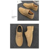 Zapatos Casuales para Hombres 2025 Moda en Gamuza Cómodos para Conducir con Cordones - details 19