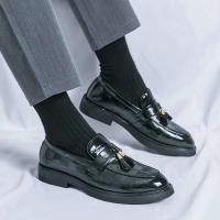 Producto más vendido 2025, zapatos de hombre clásicos de oficina de cuero genuino Oxford estilo caminar italiano de lujo - details 7