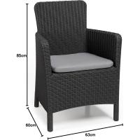 226454 Sillón de jardín, 60 x 63 x 85 cm - details 9