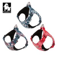Truelove-arnés Floral para mascota, chaleco para perro, cadena para caminar, pequeño, mediano, cachorro, gato, estampado de algodón, TLH1912 - details 0