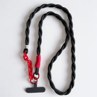 Bonito cordón para teléfono con diámetro para exteriores, funda Universal acrílica, bandolera, tarjeta de hombro, cordón para el cuello, Clip para colgar, correa de muñeca antipérdida - details 7