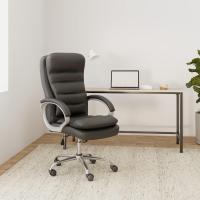 Silla De Oficina Vancouver XXL En Simil Cuero & Regulable En Altura I Silla De Escritorio Ergonómica & con Ruedas, Color:Negro - details 1