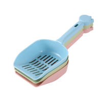 Pala útil de plástico para limpieza de arena de gatos, productos de limpieza de arena, cucharas de comida para perros, suministros para gatos, 1 unidad - details 4