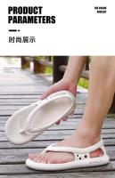 Sandalias de tacón alto para hombre y mujer, chanclas antideslizantes, resistentes al desgaste, zapatillas gruesas con camisa, verano, 2023 - details 1