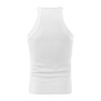 Chaleco Racerback ajustado sin mangas para hombre, Top blanco y negro, primavera y verano - details 4