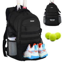 Tennis Bag Backpack 2 Rackets with Ventilated Shoe Compartment,for Pickleball,Basketball, Badminton, Soccer,men and women professional badminton racket bag large capacity multi-function shoe bag separated - details 7