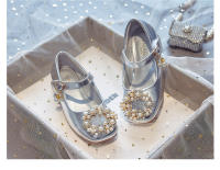 Zapatos de tacón alto para niños, zapatos de princesa para niña pequeña, zapatos de cuero - details 15