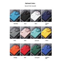 Clásico de los hombres Polo Casual de negocios de gran tamaño Polo de verano Tops de manga corta Camiseta - details 6