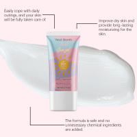 Gel solar resistente a los rayos UV, amplio espectro, antiluz solar, protección solar alta, hidratante, de larga duración, para deportes al aire libre, protector solar SPF50 - details 5