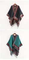 WeHello-estilo bohemio, borlas de diámetro para mujer, chal doble de imitación de cachemira alargado, versión engrosada - details 5