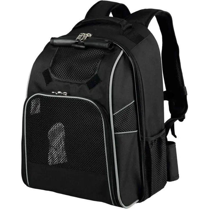 Trixie Mochila William, 33 × 43 × 23 cm, Negro, Perro - 1