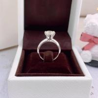 Anillo de moissanita para mujer T Home Classic Anillo vivo de seis garras de un quilate - details 2
