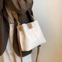 Bolso de hombro pequeño de cuero Pu para mujer, bandolera de cubo, informal, de alta calidad, a la moda - details 27