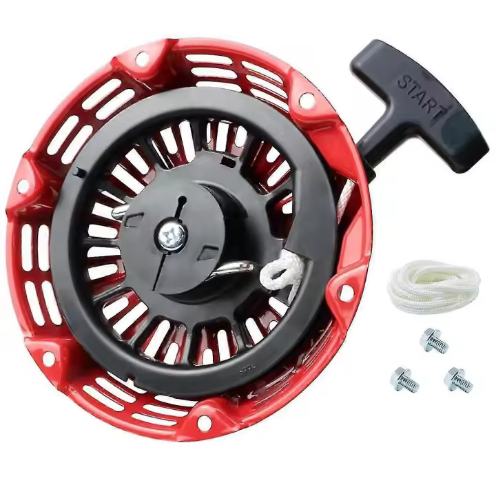 Ensamblaje de Arranque de Retroceso Compatible con Honda GX200 GX160 Motor de 5.5 6.5hp con Palanca de Curva - 1