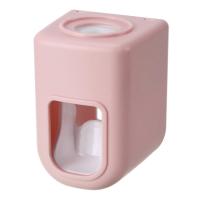 Dispensador automático de pasta de dientes a prueba de polvo, soporte de montaje en pared, juego de accesorios de baño, exprimidor de pasta de dientes - details 5