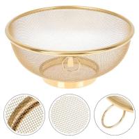 Colador de malla de acero inoxidable para freír, cesta de drenaje de alimentos, colador de malla fina, filtro de lavado de arroz, colador de fregadero de frutas - details 4