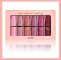 Juego de pintalabios color Bullet, Set de regalo de 6 barras de labios mate - details 12