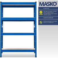 Estantería de Almacenamiento para Cargas Pesadas 180 x 90 x 40 cm, Hasta 875kg, 5 Estantes Ajustables, Tablero de Fibra de Densidad Media y Metal - details 11