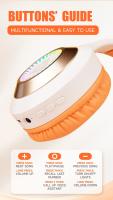 VAORLO-auriculares ANC con reducción de ruido, cascos HIFI con cable + comunicación inalámbrica, plegables, deportivos, con Bluetooth, para música, compatible con TF - details 6