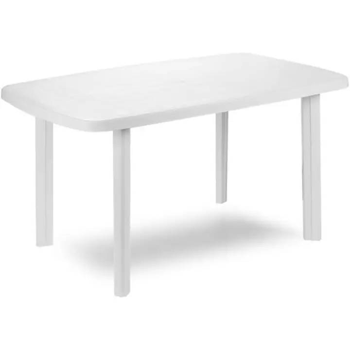 9694329 - Mesa modular ovalada, blanca, 137 x 85 x 72 cm - 1