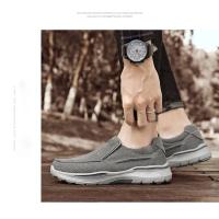 Zapatos de hombre, zapatos de lona cómodos, mocasines transpirables, zapatos deportivos para caminar para hombre, zapatos deportivos casuales de moda para hombre - details 4