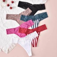 Tanga De Algodón Sin Costuras Para Mujer, Bikini Sencillo De Cintura Baja, Ropa Interior Deportiva, Tangas Sexys - details 5
