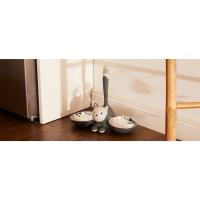 Alessi - LulàJar AMMI21 B - Contenedor de Comida para Perros de Diseño con Tapa Decorada, Vidrio y Resina Termoplástica, Negro - details 1