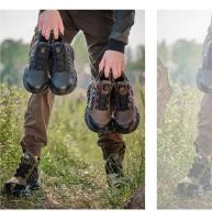 Zapatos Universales de Seguridad para Hombres Cabeza de Acero, A Prueba de Golpes, Antideslizantes, Hebilla Giratoria, Resistentes al Desgaste - details 3