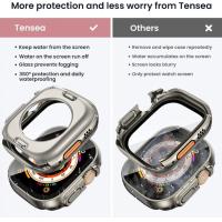 Screen Protector Cover for Apple Watch 44mm 45mm 40mm 41mm Hard PC Front Rear Bumper Case for iwatch 9 8 7 6 5 4 Change To Ultra - details 0