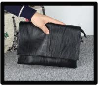 2025 nuevas de cuero bolso cruzado para hombres bolsos de trabajo Casual hombre bolso de mensajero negro bolso de hombre bolso de hombro de negocios Sling Pack - details 4