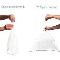 Cubierta de malla plegable para alimentos, tienda de campaña, sombrilla tipo cúpula, mosquitera, mosquitos, utensilios de cocina - details 5