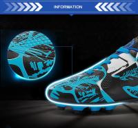 Zapatos de Fútbol Profesionales para Niños Picas Largas para Césped Botas de Fútbol de Turf para Entrenamiento - details 2