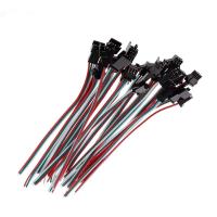 10 pares de Cable conector macho hembra JST SM de 3 pines para lámpara de tira LED WS2812B WS2812 WS2811 - details 0