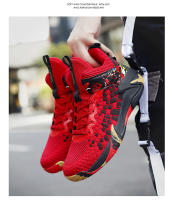 Zapatillas de baloncesto ligeras con plantillas resistentes al desgaste y que absorben los golpes, zapatillas antideslizantes para hombre en verano. - details 15
