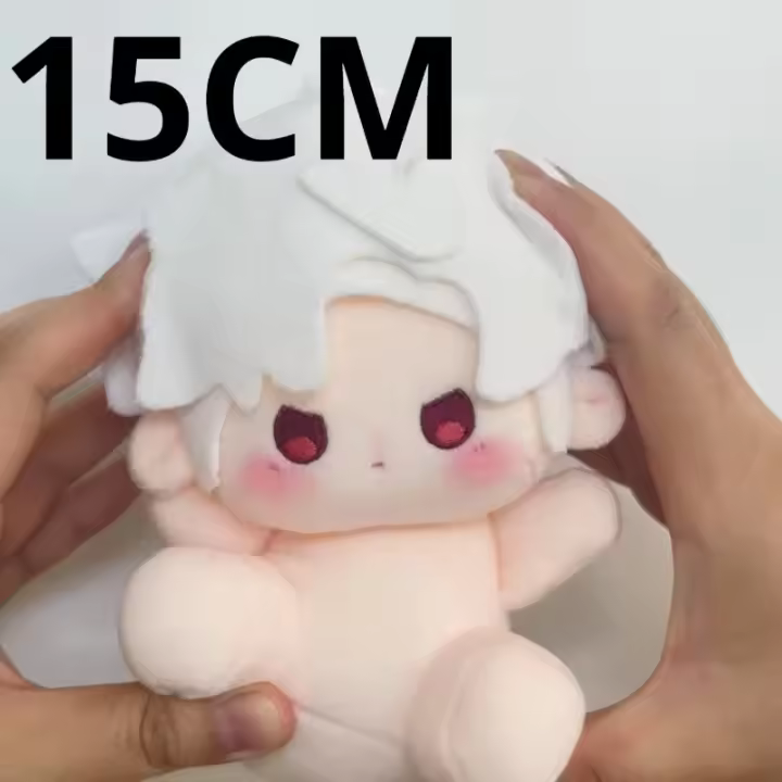 Juego de muñecas sentadas Kawaii de 15cm, amor y espacio profundo, Xavier Zayne Rafayel ralayo Sylus Caleb, muñeco de algodón desnudo, juguete de peluche para regalo - 1