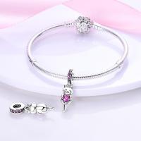 Pulsera de encanto S925 Plata esterlina 100% real con diseño de animales para mujeres joyería fina de cumpleaños regalo con piedra principal de zirconia y otros materiales naturales - details 62