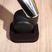 Almohadilla para cubierta de pata de silla, Protector de pie para muebles, alfombrilla para pies con rodillo, almohadilla de fijación de rueda, tapón de rueda para silla, taza con ruedas para muebles - details 9