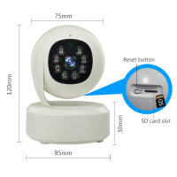 Cámara de Seguridad Infrarroja Nocturna HD 3MP Control Remoto Monitoreo de Área Amplia - details 9